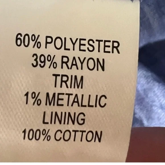 ⭐️Sand & Spirit Periwinkle Braided
Metallic Sundress, Excellent Condition,Size M - Picture 12 of 16